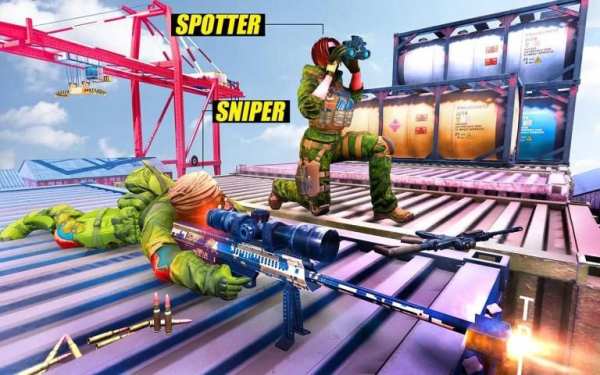 Sniper Cover Fire Shooting Strike screenshot 3