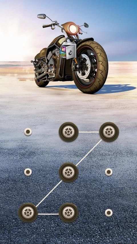 AppLock Theme Motorcycle – Paid Theme screenshot 4
