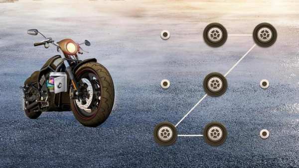 AppLock Theme Motorcycle – Paid Theme screenshot 1