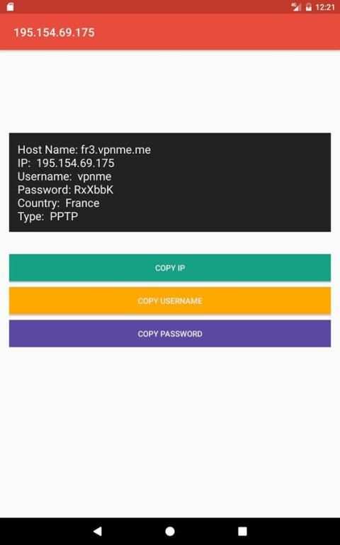 Free VPN List screenshot 1