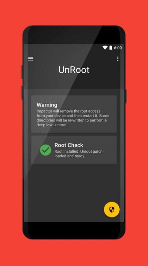 Impactor System Unroot स्क्रीनशॉट 1