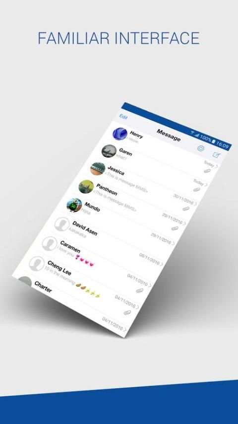 Messenger Free SMS screenshot 9