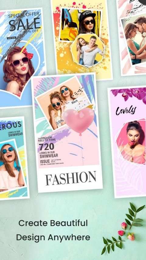Flyer Poster Maker स्क्रीनशॉट 2