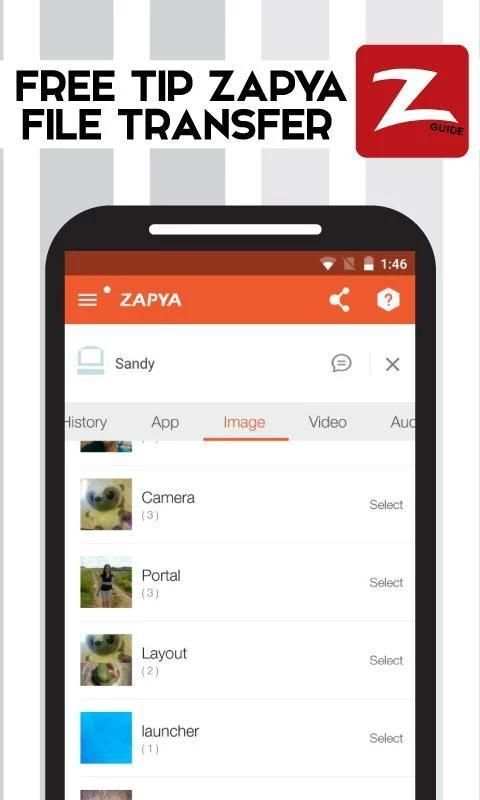 Gratis Tip Transfer Zapya File screenshot 3