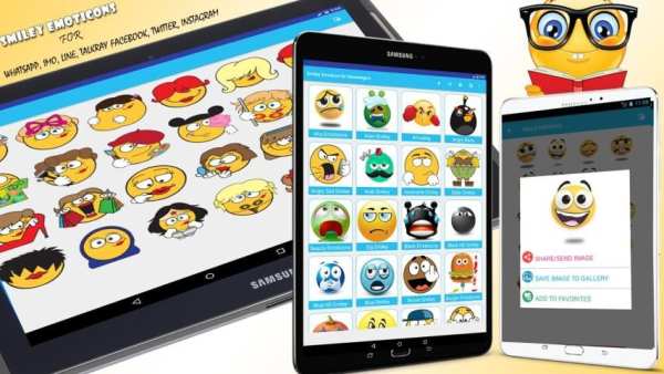 Emoji Stickers for Messengers screenshot 2