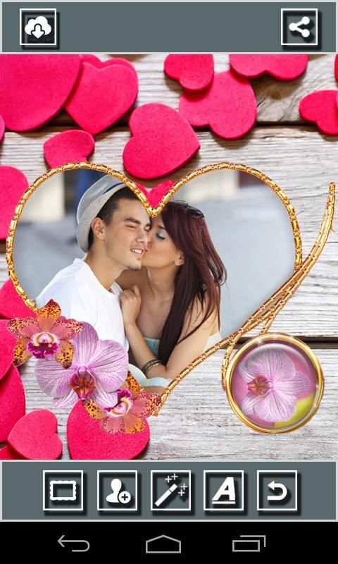 Love Photo Maker 6 تصوير الشاشة