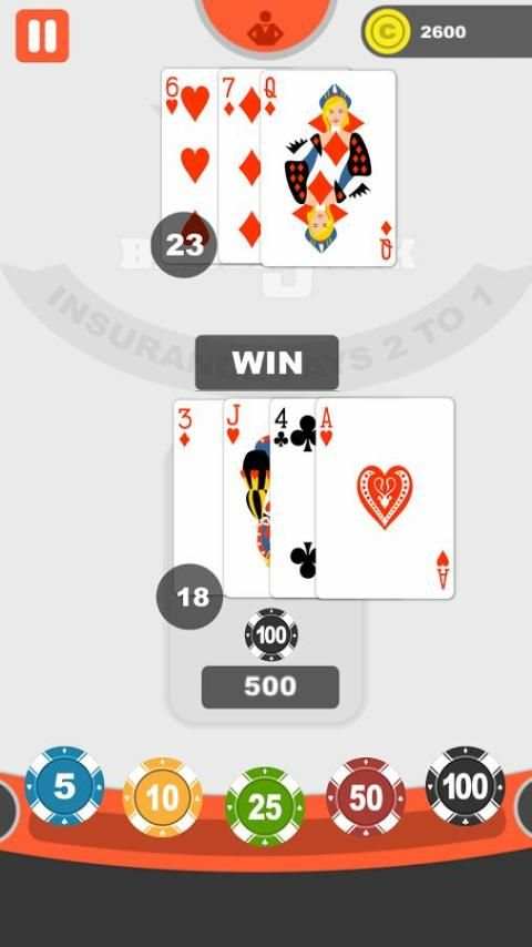 블랙잭 왕(BlackJack King) скриншот 6