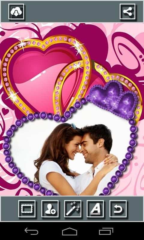 Love Photo Maker 2 تصوير الشاشة