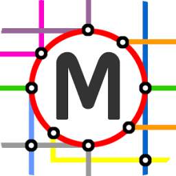 Prague Metro & Tram Map