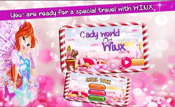 Winx candy adventure स्क्रीनशॉट 2