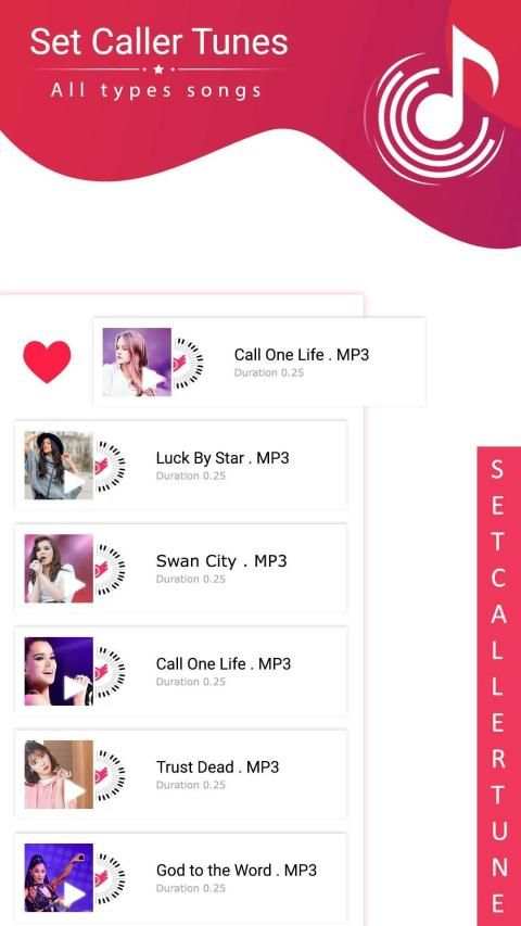 Tunes : Set Caller Tune screenshot 4