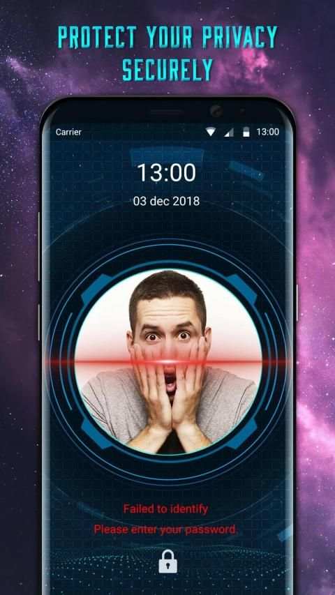 Face Detector Lock Screen for Prank screenshot 2