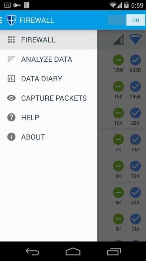 NoRoot Data Firewall स्क्रीनशॉट 8