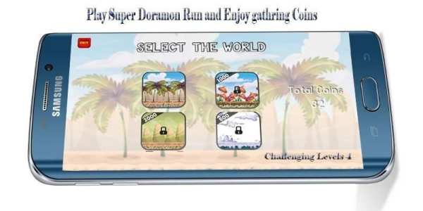 Super Doraemon Run स्क्रीनशॉट 1