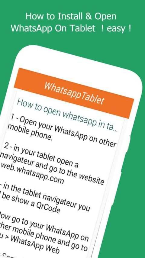 टेबलेट whatsweb फॉर whatsapp स्क्रीनशॉट 3