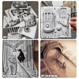 DIY 3D Drawing आइकन