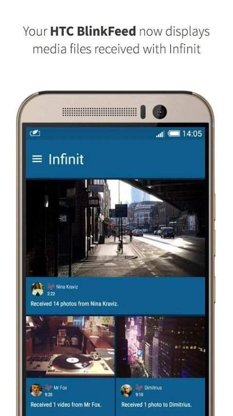 File transfer by Infinit screenshot 1