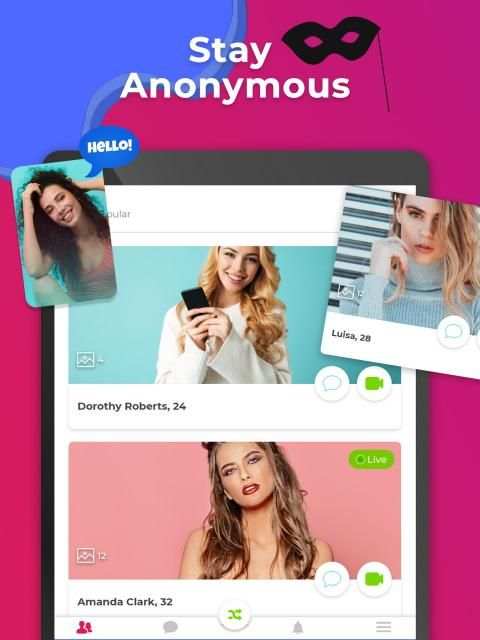 Cheeky: Anonymous Live Video Chat With Strangers स्क्रीनशॉट 6