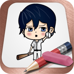 Drawing Lessons Baseball Logos أيقونة