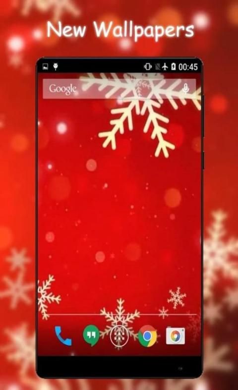 Снег Видео Живые обои скриншот 6