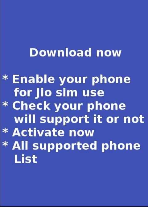 Jio On 3G & 2G Phones supports скриншот 1