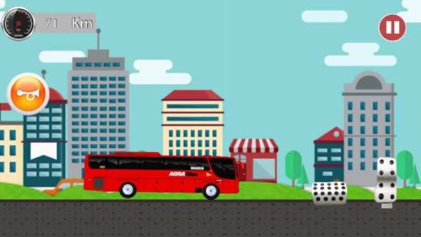 Agra Mas Bus Simulator 2017 स्क्रीनशॉट 6