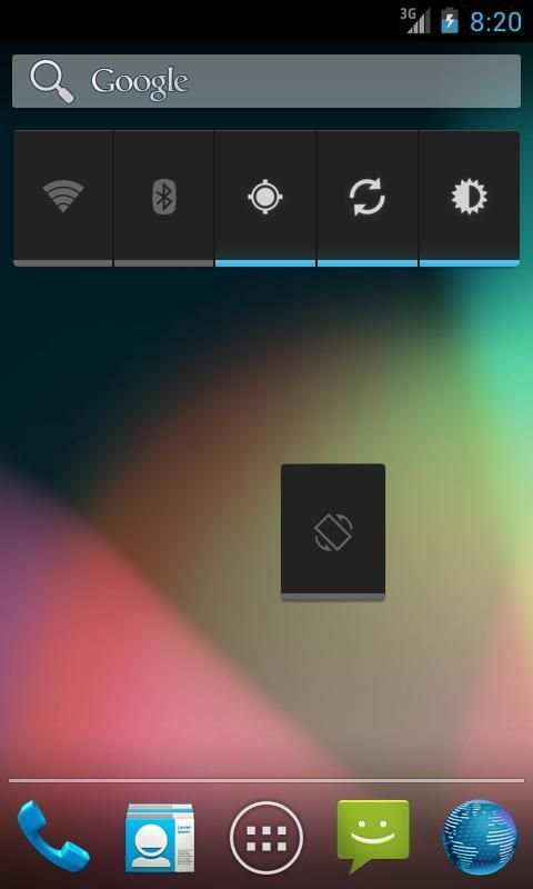 Auto-Rotate Widget скриншот 5