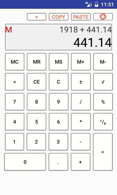 Calculator 1 تصوير الشاشة