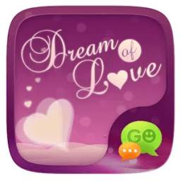 GO SMS DREAM OF LOVE THEME