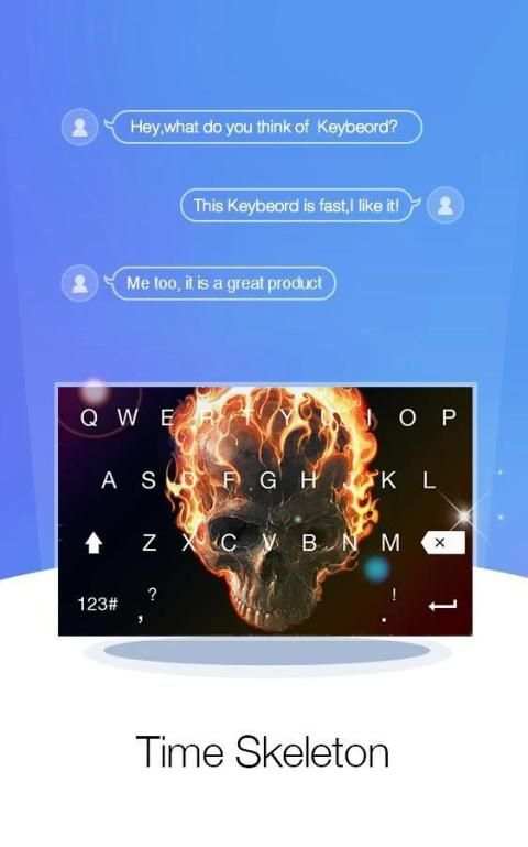 Fire Skeleton screenshot 2