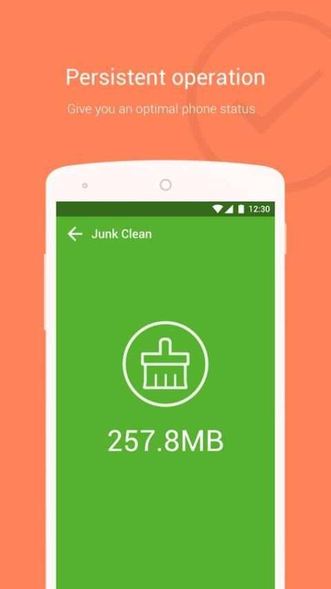 Junk Cleaner Lite screenshot 1