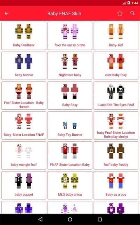 Baby Skins for Minecraft PE screenshot 6