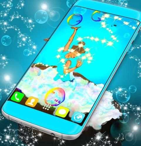 Bubbles Live Wallpaper screenshot 4