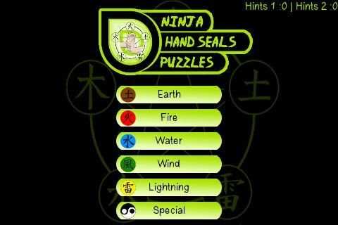 Ninja Hand Seals Puzzles screenshot 4