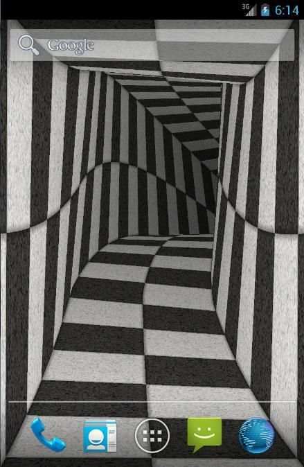 HyperTube Free: 3D Tunnel LWP 6 تصوير الشاشة