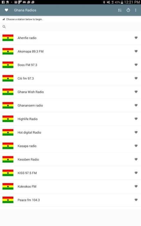 Ghana Radios Pro स्क्रीनशॉट 2