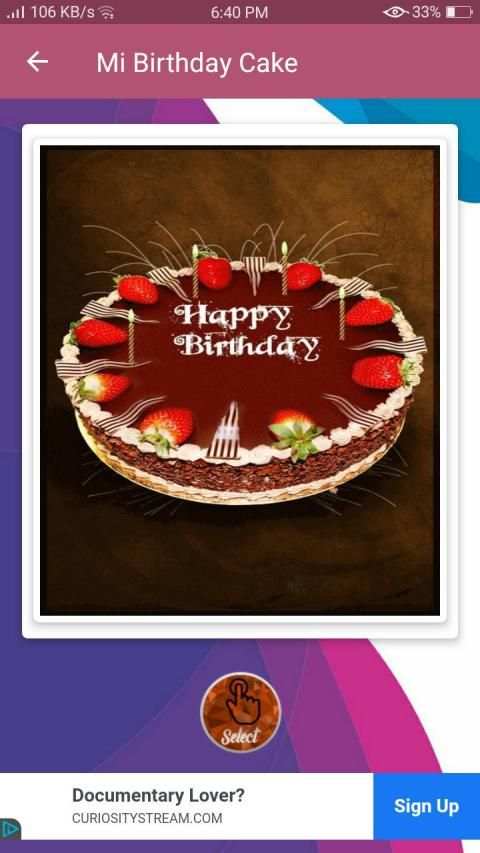Mi Birthday cake - Name - Photo On Birthday Cake screenshot 4