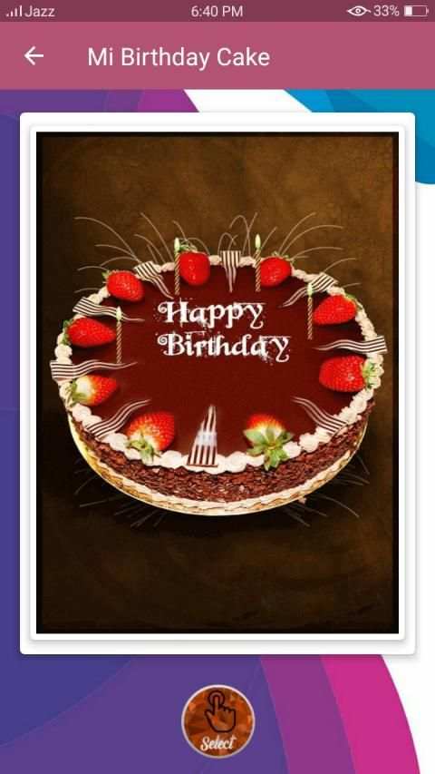 Mi Birthday cake - Name - Photo On Birthday Cake screenshot 3