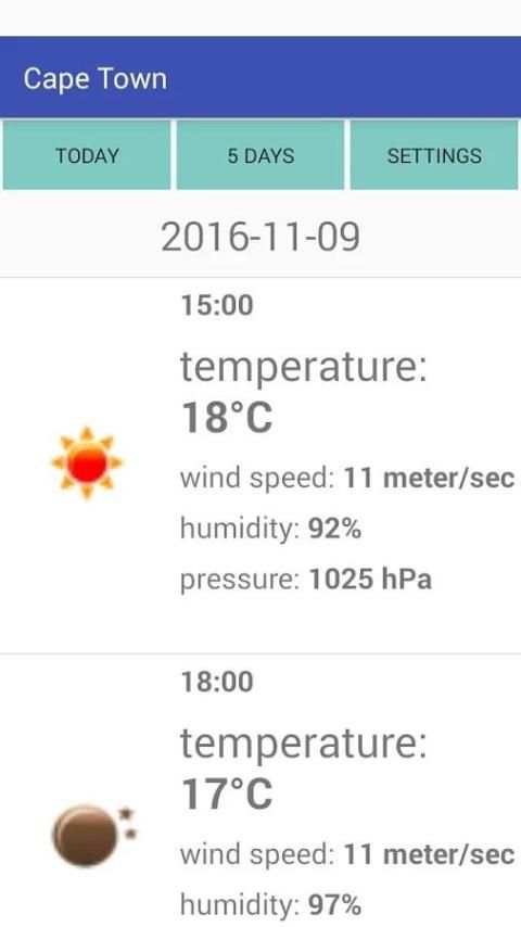 Cape Town Weather screenshot 4