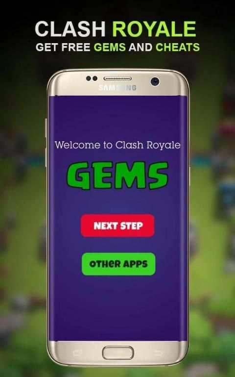Gems Of Clash Royale Prank скриншот 4