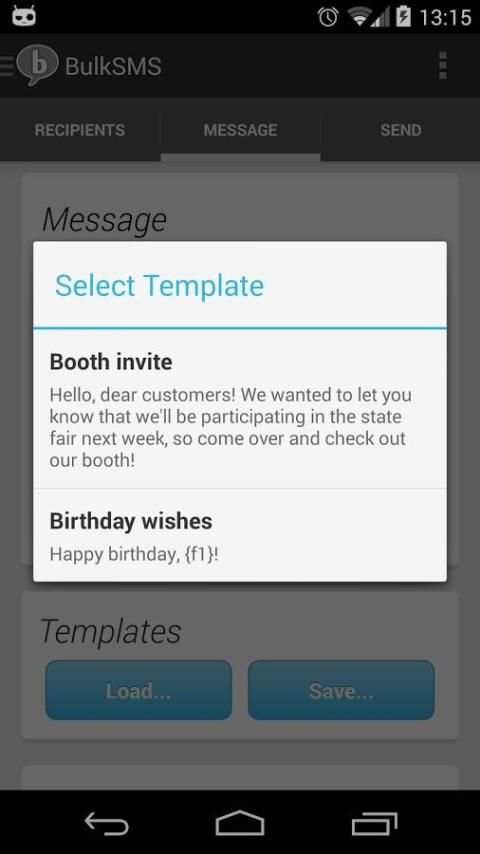 BulkSMS 3 تصوير الشاشة