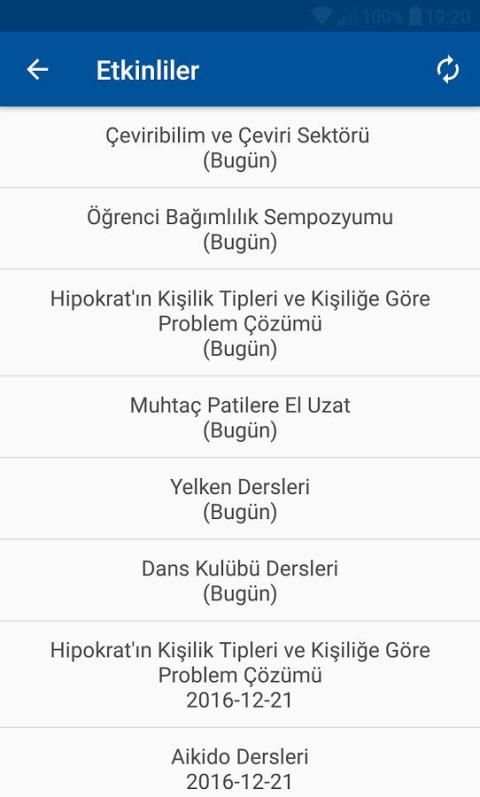 Arel Üniversitesi Mobil BM скриншот 2