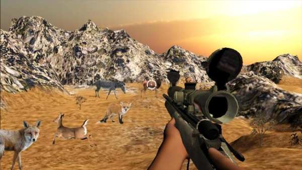 pemburuan hewan dengan Sniper screenshot 3