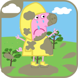 Pig Mud Run - FUN GAME icon