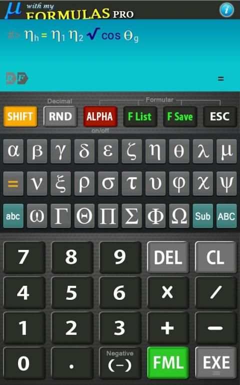 Scientific Calculator Mu Lite screenshot 8