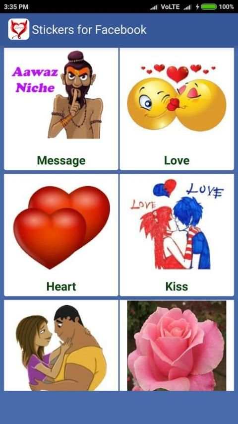Stickers for Facebook screenshot 4