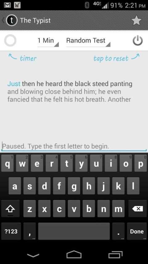 Typist: A Quick Typing Test screenshot 6