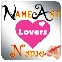 Stylish Lover Name by Name Art