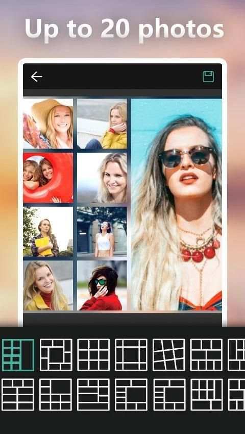 Pic Collage Maker- Blur Background Photo Edit Grid screenshot 7