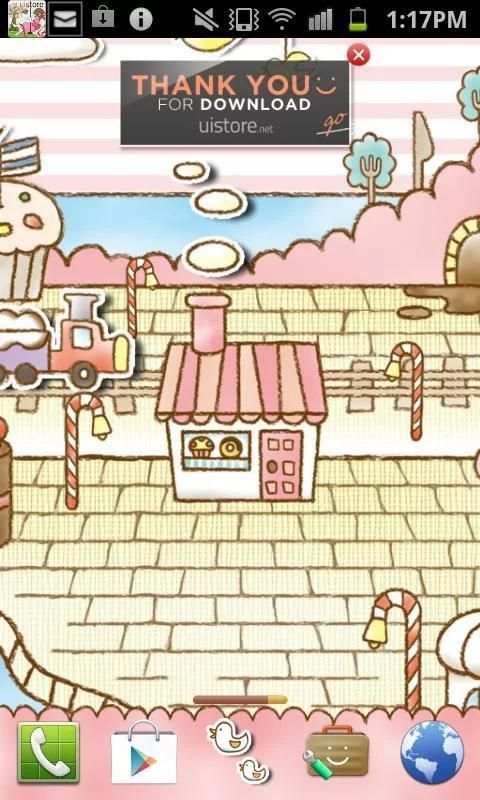 Sweets Shop Theme screenshot 1
